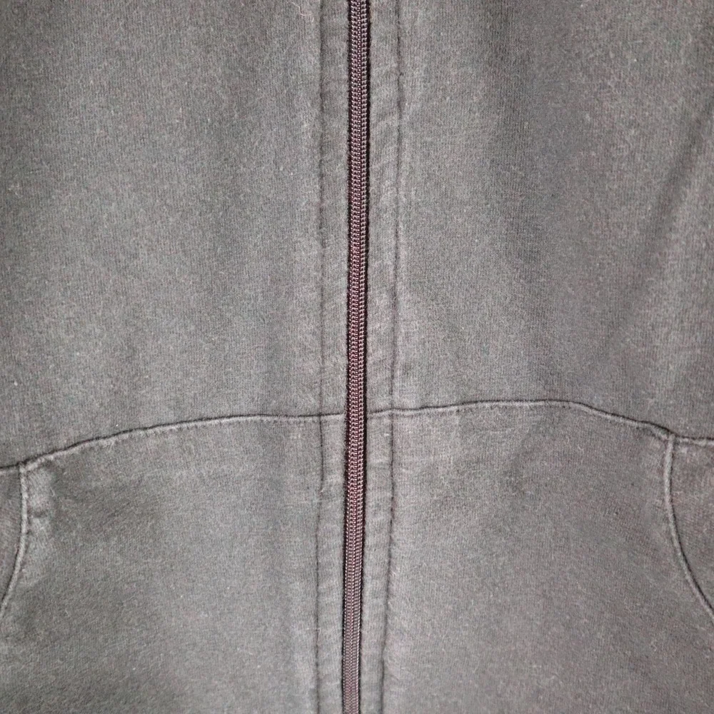 Mossimo Women's Full Zip‎ Stretch Hoodie Faux Fur Trim Hood Size Small 18.5x21.5
